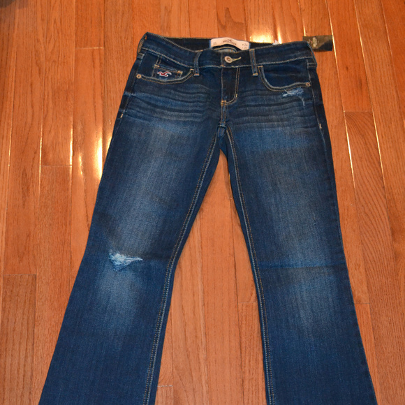 Hollister Boot Cut Jeans, Size 0 Short, NWT - Picture 1 of 4